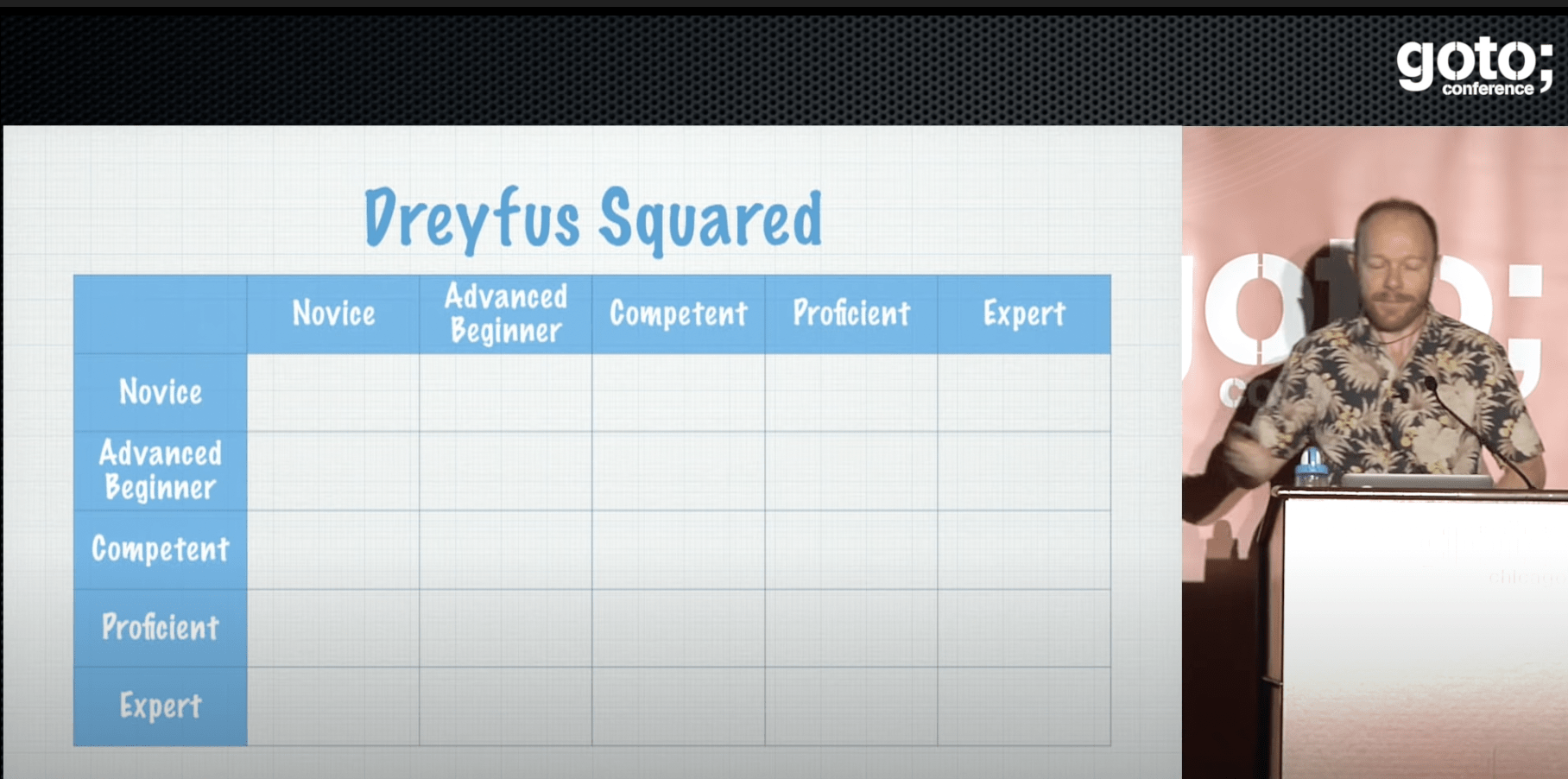 An illustrative image of the Dreyfus squared model